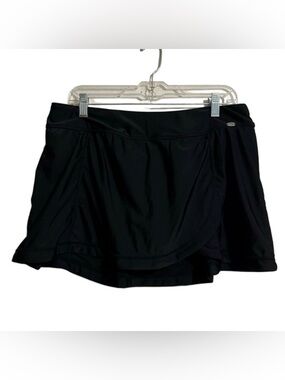 ZeroXposur Black Swim Skirt Bikini Bottom